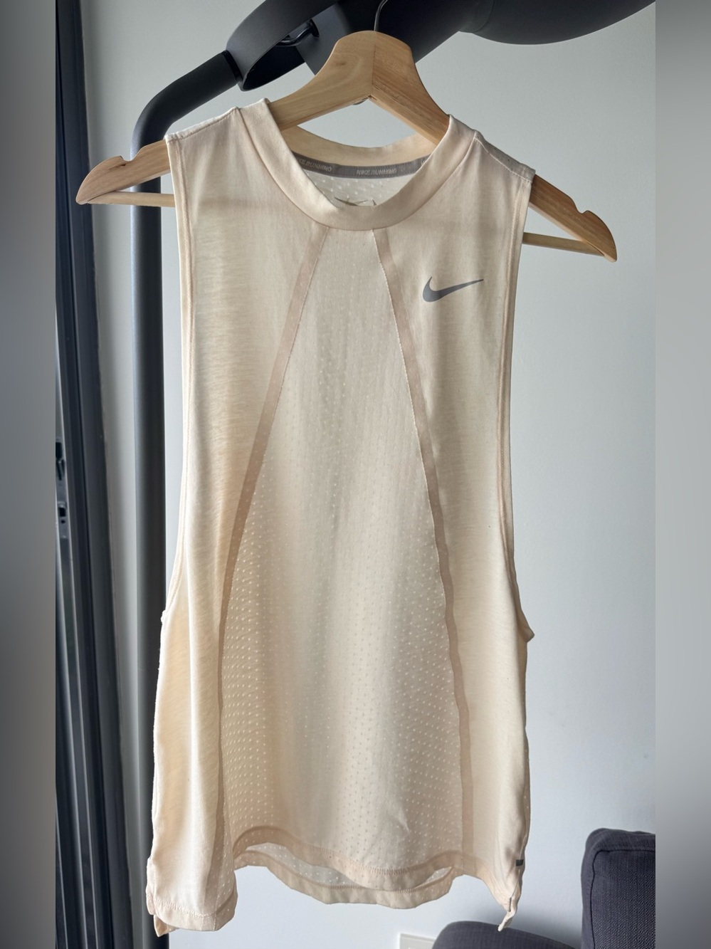 Nike Women's light peach Tank Top